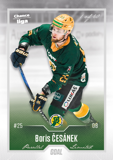 Česánek Boris 22-23 GOAL Cards Chance liga Silver #416