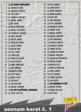 Seznam 1 00-01 OFS Cards Seznam karet #418