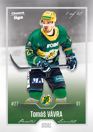 Vávra Tomáš 22-23 GOAL Cards Chance liga Silver #419