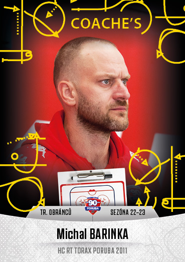 Barinka Michal 22-23 GOAL Cards Chance liga Coaches #C-42