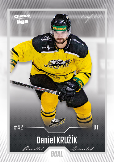 Kružík Daniel 22-23 GOAL Cards Chance liga Silver #425