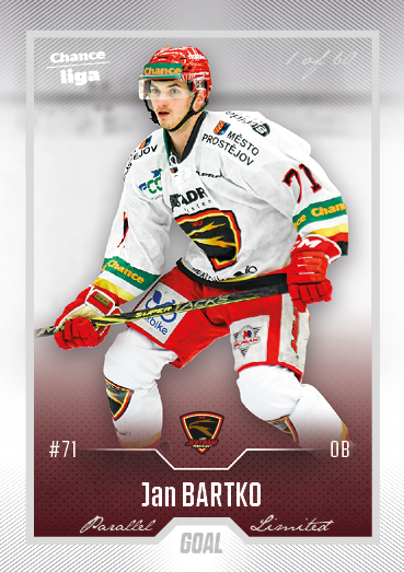 Bartko Jan 22-23 GOAL Cards Chance liga Silver #429