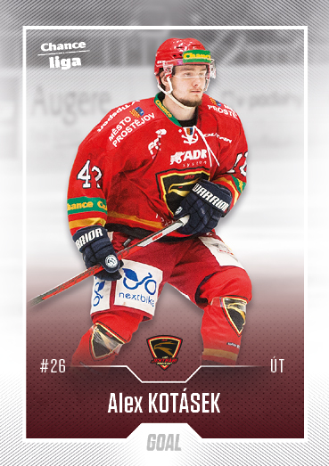Kotásek Alex 22-23 GOAL Cards Chance liga #432