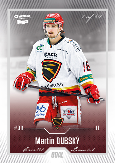 Dubský Martin 22-23 GOAL Cards Chance liga Silver #436