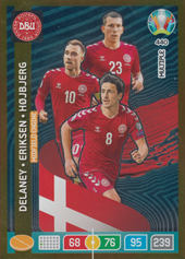 Delaney Eriksen Hojbjerg 2020 Panini Adrenalyn XL EURO Midfield Engine #440