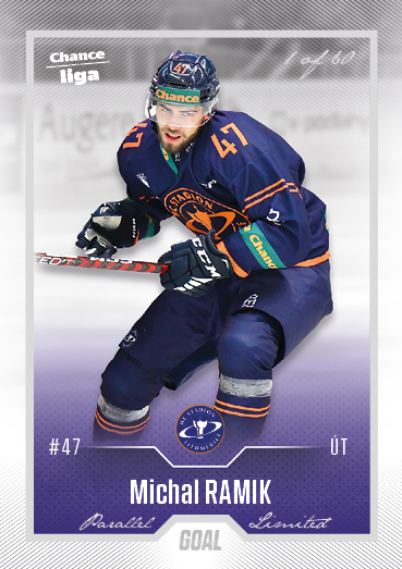 Ramik Michal 22-23 GOAL Cards Chance liga Silver #441