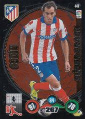 Godín Diego 14-15 Panini Adrenalyn XL Liga BBVA Súper Crack #446