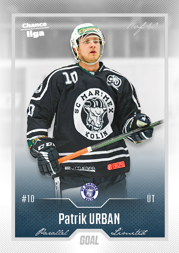 Urban Patrik 22-23 GOAL Cards Chance liga Silver #461