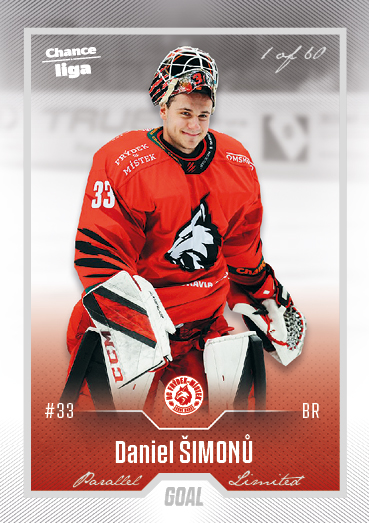 Šimonů Daniel 22-23 GOAL Cards Chance liga Silver #464