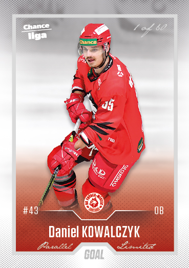 Kowalczyk Daniel 22-23 GOAL Cards Chance liga Silver #466
