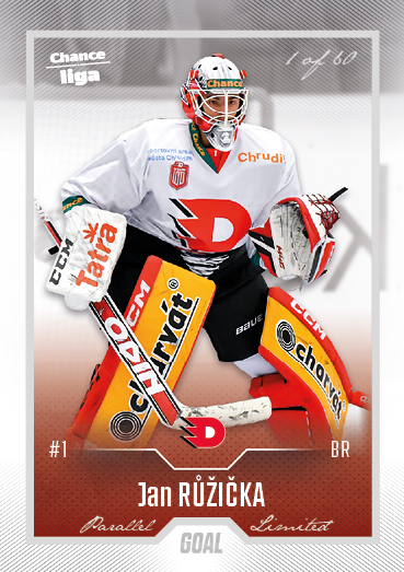 Růžička Jan 22-23 GOAL Cards Chance liga Silver #471