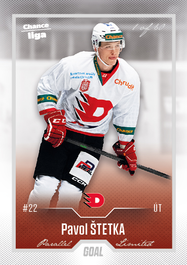 Štetka Pavol 22-23 GOAL Cards Chance liga Silver #479
