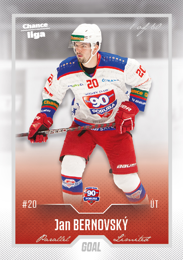 Bernovský Jan 22-23 GOAL Cards Chance liga Silver #486