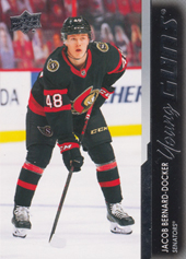 Bernard-Docker Jacob 21-22 Upper Deck Young Guns #495