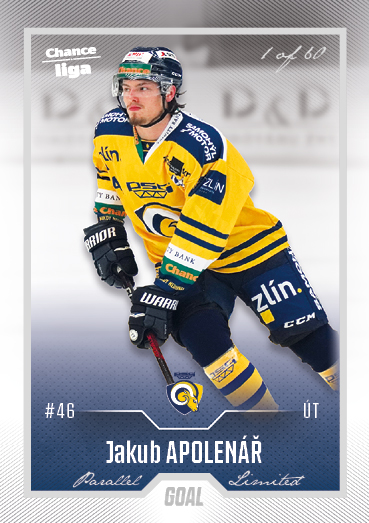 Apolenář Jakub 22-23 GOAL Cards Chance liga Silver #497