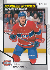 Evans Jake 20-21 O-Pee-Chee Marquee Rookies #506