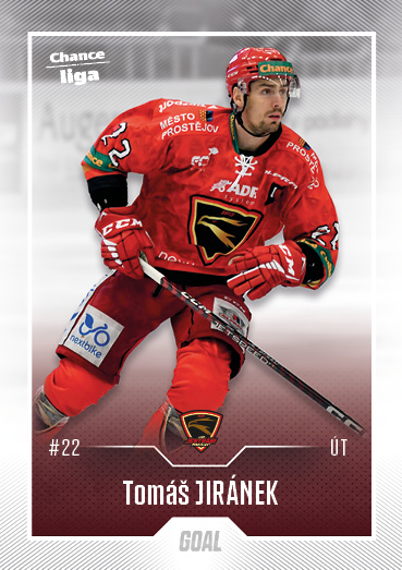 Jiránek Tomáš 22-23 GOAL Cards Chance liga #53