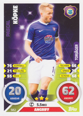 Köpke Pascal 16-17 Topps Match Attax Extra BL Torjäger #582