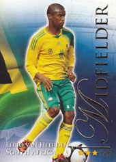 van Heerden Elrio 10-11 Futera World Football #644