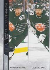 McDavid Draisaitl 20-21 Upper Deck Checklist #700