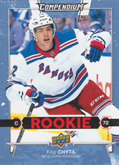 Chytil Filip 17-18 Upper Deck Compendium Rookie Blue #871