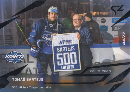 Bartejs Tomáš 25-26 Tipsport Extraliga LIVE #L-09