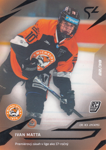 Matta Ivan 25-26 Tipsport Liga LIVE #L-13