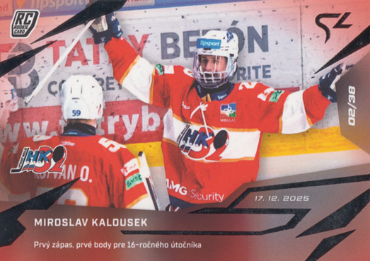 Kalousek Miroslav 25-26 Tipsport Liga LIVE #L-25