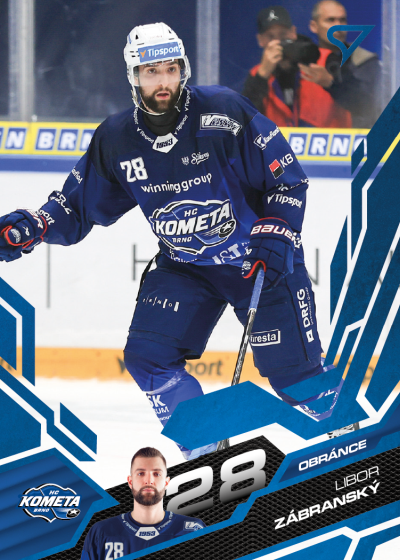 Zábranský Libor 25-26 Tipsport Extraliga Blue #7