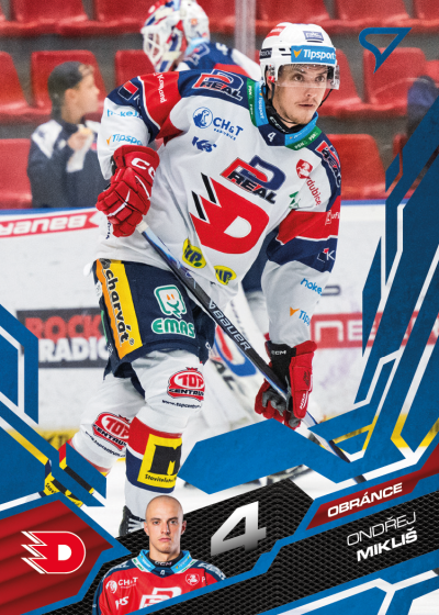 Mikliš Ondřej 25-26 Tipsport Extraliga Blue #25