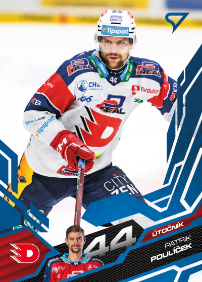 Poulíček Patrik 25-26 Tipsport Extraliga Blue #33