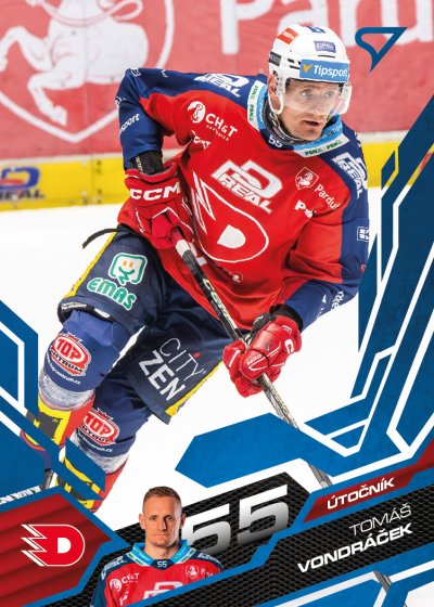 Vondráček Tomáš 25-26 Tipsport Extraliga Blue #36