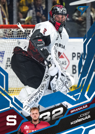Kořenář Josef 25-26 Tipsport Extraliga Blue #37