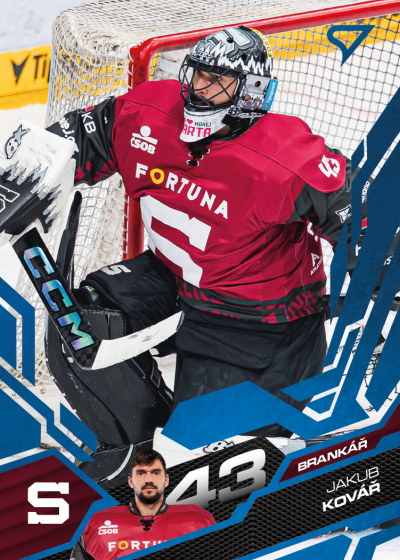 Kovář Jakub 25-26 Tipsport Extraliga Blue #38