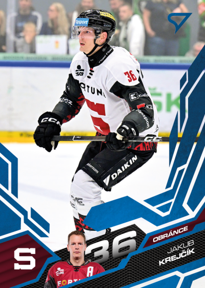 Krejčík Jakub 25-26 Tipsport Extraliga Blue #40