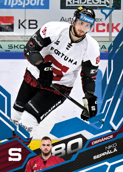 Seppälä Niko 25-26 Tipsport Extraliga Blue #44