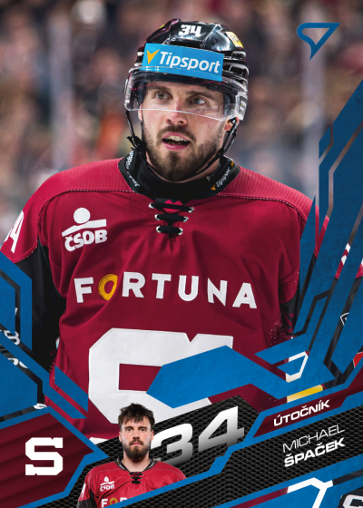 Špaček Michael 25-26 Tipsport Extraliga Blue #54