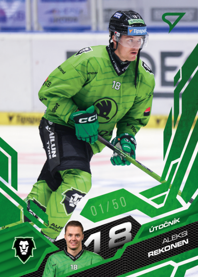 Rekonen Aleksi 25-26 Tipsport Extraliga Green #123