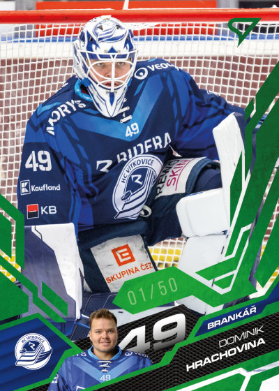 Hrachovina Dominik 25-26 Tipsport Extraliga Green #199