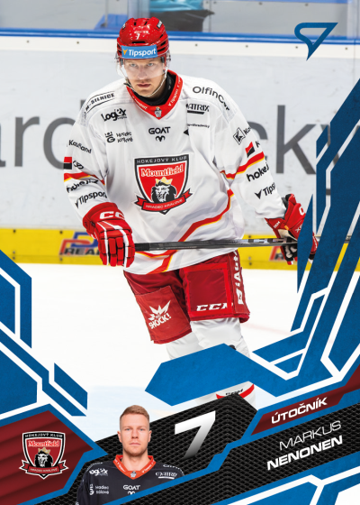 Nenonen Markus 25-26 Tipsport Extraliga Blue #67