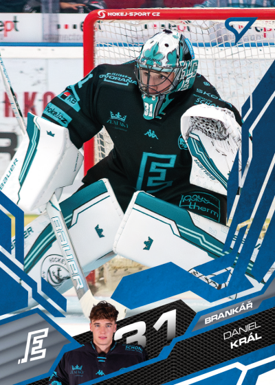 Král Daniel 25-26 Tipsport Extraliga Blue #74
