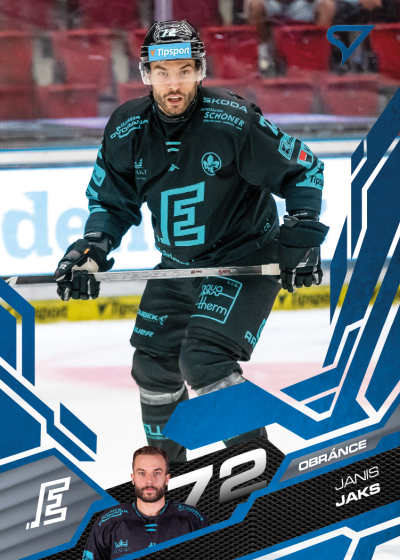 Jaks Jānis 25-26 Tipsport Extraliga Blue #76