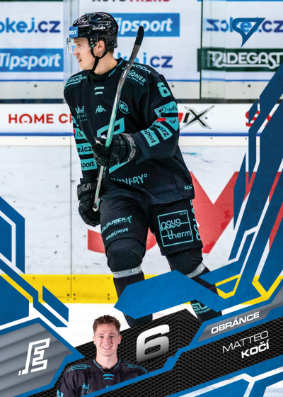 Kočí Matteo 25-26 Tipsport Extraliga Blue #77