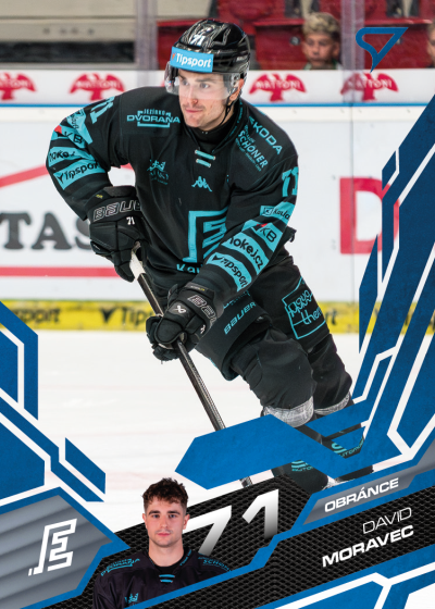 Moravec David 25-26 Tipsport Extraliga Blue #79