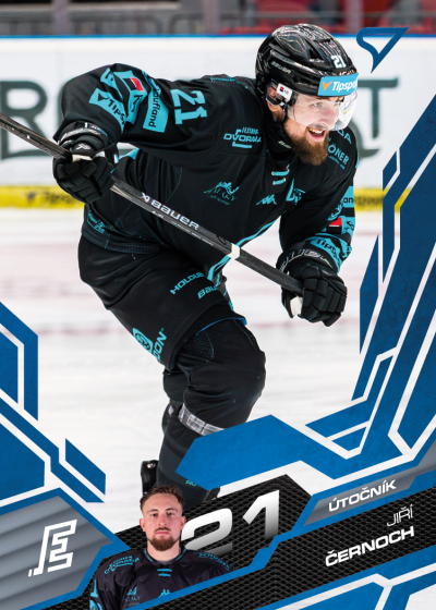 Černoch Jiří 25-26 Tipsport Extraliga Blue #81
