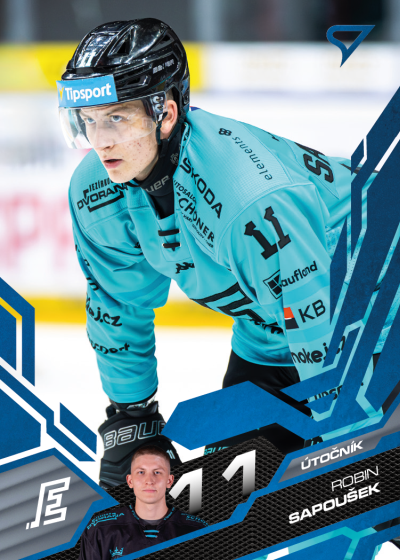 Sapoušek Robin 25-26 Tipsport Extraliga Blue #88