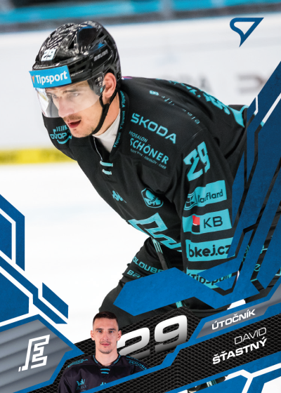 Šťastný David 25-26 Tipsport Extraliga Blue #90
