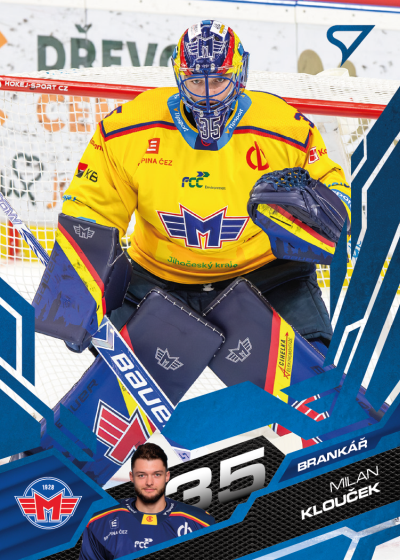 Klouček Milan 25-26 Tipsport Extraliga Blue #91
