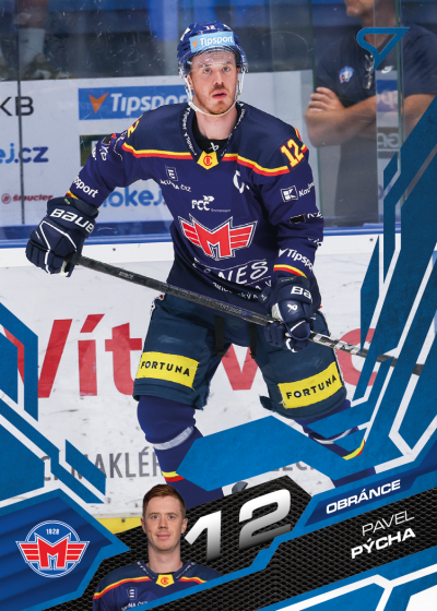 Pýcha Pavel 25-26 Tipsport Extraliga Blue #96