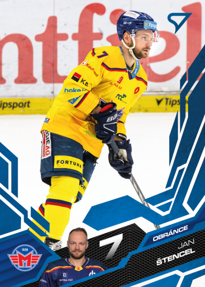 Štencel Jan 25-26 Tipsport Extraliga Blue #97